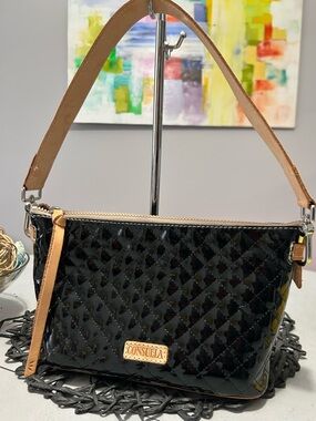 Consuela Jax Your Way Quilted Glossy Shoulder Bag